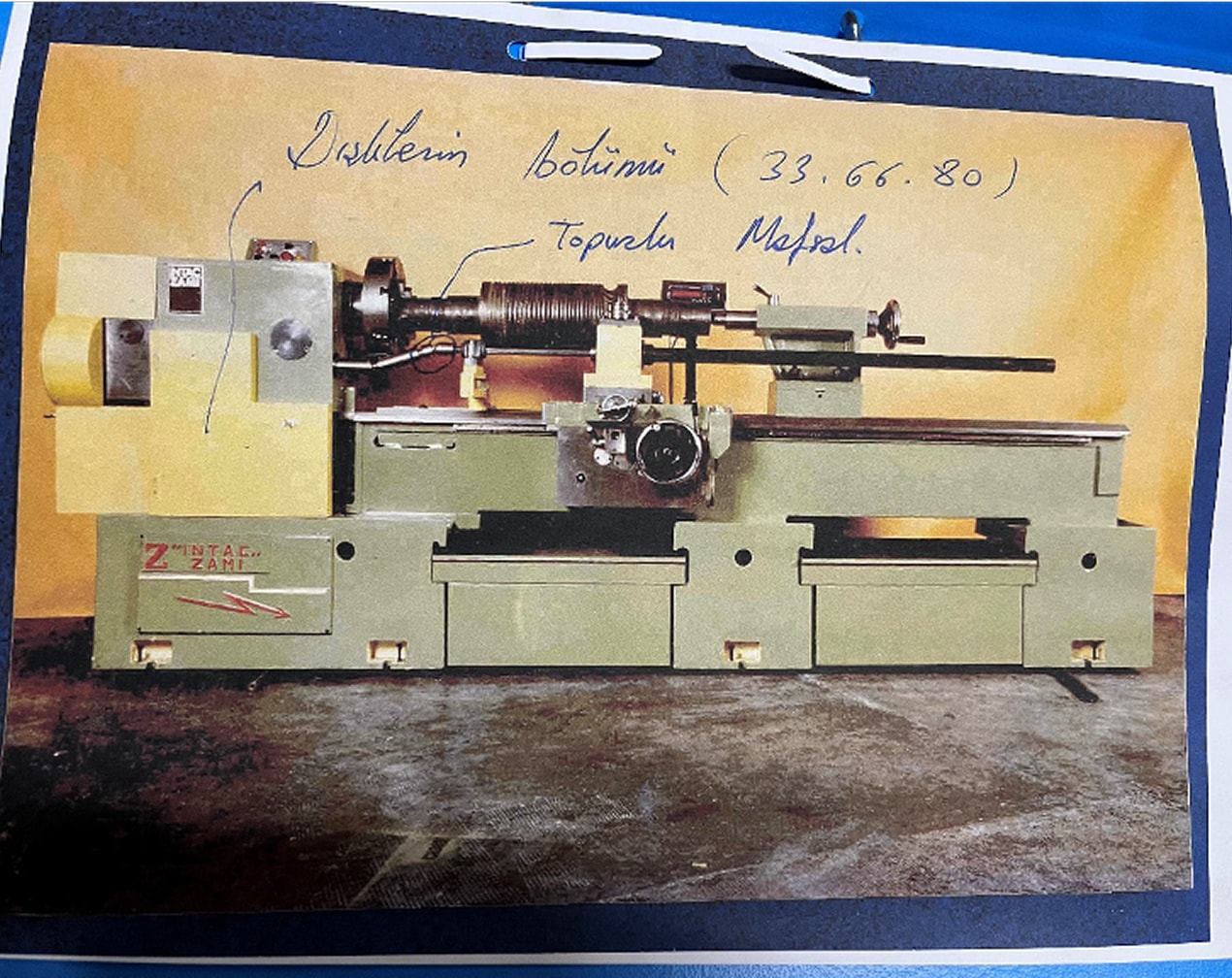 Kullanım Dışı Mekanik Nervür Tezgahı