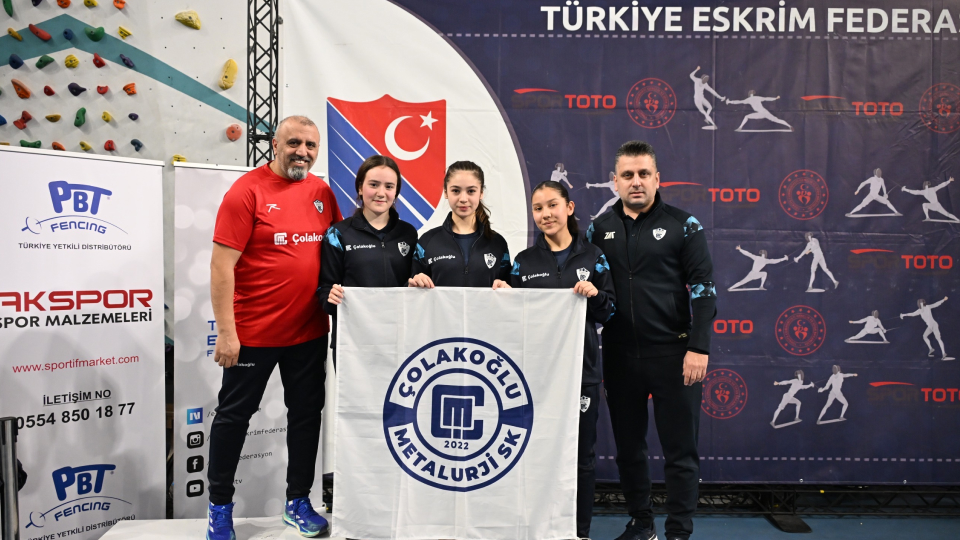 Çolakoğlu Metalurji’s Rising Fencing Stars to Represent Türkiye in Spain