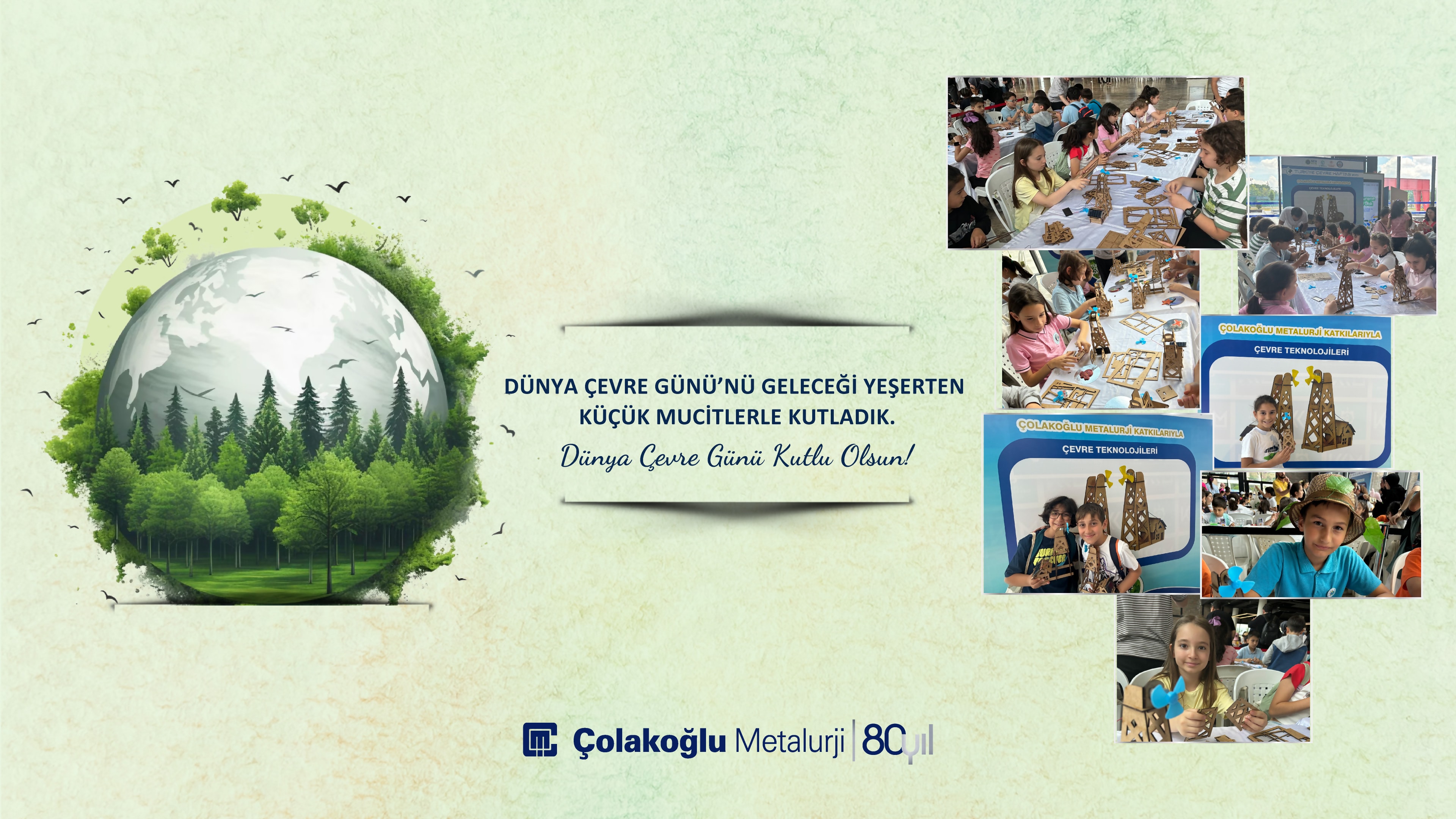Meaningful Support from Çolakoğlu Metalurji to Environment Week Event